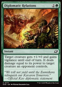 Diplomatic Relations - Edge of Eternities (Common) [EOE-177] - JotaCards - Tu Tienda de TCG