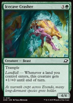 Icecave Crasher - Edge of Eternities (Common) [EOE-191] - JotaCards - Tu Tienda de TCG