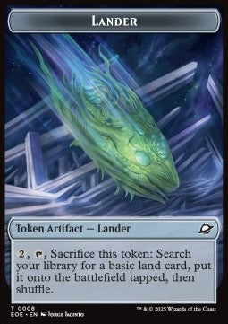Lander Token // Robot Token (A 2/2) (V.5) - Edge of Eternities: Tokens (Token) [TEOE-T 8/10] - JotaCards - Tu Tienda de TCG