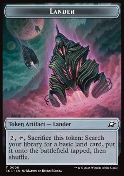 Lander Token // Drone Token (A 1/1) (V.2) - Edge of Eternities: Tokens (Token) [TEOE-T 6/3] - JotaCards - Tu Tienda de TCG
