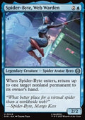 Spider-Byte, Web Warden - Magic: The Gathering | Marvel's Spider-Man (Uncommon) [SPM-44] - JotaCards - Tu Tienda de TCG