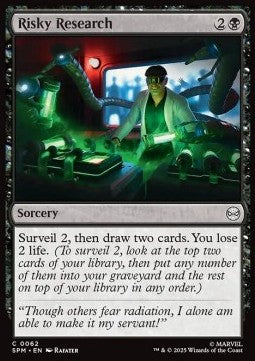 Risky Research - Magic: The Gathering | Marvel's Spider-Man (Common) [SPM-62] - JotaCards - Tu Tienda de TCG