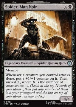 Spider-Man Noir - Magic: The Gathering | Marvel's Spider-Man (Uncommon) [SPM-67] - JotaCards - Tu Tienda de TCG