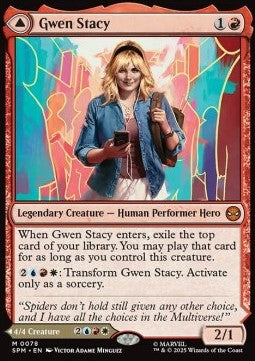 Gwen Stacy // Ghost-Spider - Magic: The Gathering | Marvel's Spider-Man (Mythic) [SPM-78] - JotaCards - Tu Tienda de TCG