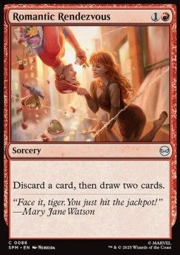 Romantic Rendezvous - Magic: The Gathering | Marvel's Spider-Man (Common) [SPM-86] - JotaCards - Tu Tienda de TCG