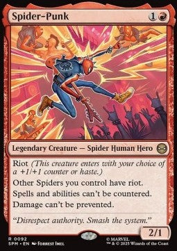 Spider-Punk - Magic: The Gathering | Marvel's Spider-Man (Rare) [SPM-92] - JotaCards - Tu Tienda de TCG