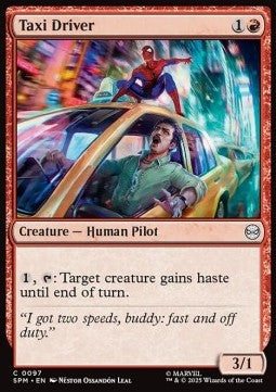 Taxi Driver - Magic: The Gathering | Marvel's Spider-Man (Common) [SPM-97] - JotaCards - Tu Tienda de TCG