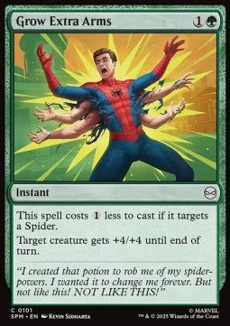 Grow Extra Arms - Magic: The Gathering | Marvel's Spider-Man (Common) [SPM-101] - JotaCards - Tu Tienda de TCG
