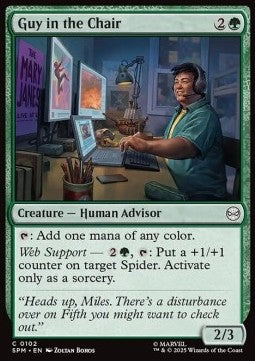Guy in the Chair - Magic: The Gathering | Marvel's Spider-Man (Common) [SPM-102] - JotaCards - Tu Tienda de TCG