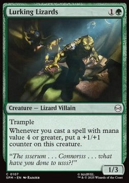 Lurking Lizards - Magic: The Gathering | Marvel's Spider-Man (Common) [SPM-107] - JotaCards - Tu Tienda de TCG