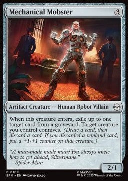 Mechanical Mobster - Magic: The Gathering | Marvel's Spider-Man (Common) [SPM-168] - JotaCards - Tu Tienda de TCG