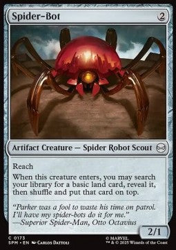Spider-Bot - Magic: The Gathering | Marvel's Spider-Man (Common) [SPM-173] - JotaCards - Tu Tienda de TCG