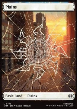 Plains (V.1) - Magic: The Gathering | Marvel's Spider-Man (Land) [SPM-189] - JotaCards - Tu Tienda de TCG