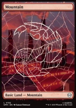 Mountain (V.1) - Magic: The Gathering | Marvel's Spider-Man (Land) [SPM-192] - JotaCards - Tu Tienda de TCG