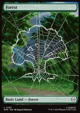 Forest (V.1) - Magic: The Gathering | Marvel's Spider-Man (Land) [SPM-193] - JotaCards - Tu Tienda de TCG
