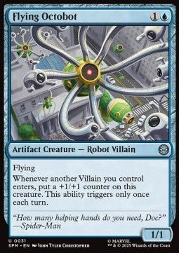 Flying Octobot - Magic: The Gathering | Marvel's Spider-Man (Uncommon) [SPM-31] - JotaCards - Tu Tienda de TCG