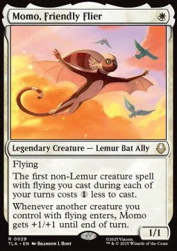 Momo, Friendly Flier - Magic: The Gathering | Avatar: The Last Airbender (Rare) [TLA-29] - JotaCards - Tu Tienda de TCG