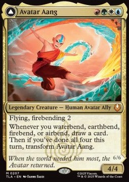 Avatar Aang // Aang, Master of Elements - Magic: The Gathering | Avatar: The Last Airbender (Mythic) [TLA-207] - JotaCards - Tu Tienda de TCG
