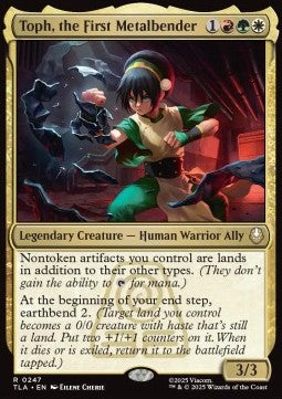 Toph, the First Metalbender - Magic: The Gathering | Avatar: The Last Airbender (Rare) [TLA-247] - JotaCards - Tu Tienda de TCG