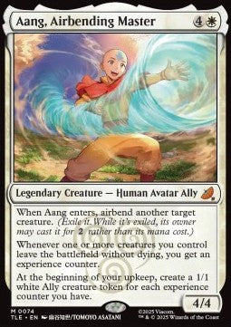 Aang, Airbending Master (V.1) - Magic: The Gathering | Avatar: The Last Airbender: Eternal (Mythic) [TLE-74] - JotaCards - Tu Tienda de TCG