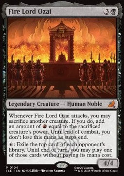 Fire Lord Ozai (V.1) - Magic: The Gathering | Avatar: The Last Airbender: Eternal (Mythic) [TLE-104] - JotaCards - Tu Tienda de TCG