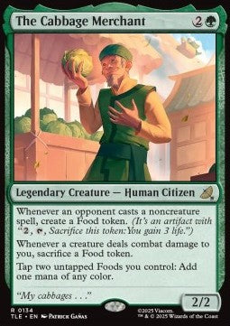 The Cabbage Merchant (V.1) - Magic: The Gathering | Avatar: The Last Airbender: Eternal (Rare) [TLE-134] - JotaCards - Tu Tienda de TCG