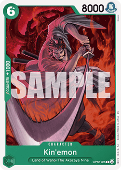 Kin'emon (OP12-025) - Legacy of the Master (Common) [OP12-025] - JotaCards - Tu Tienda de TCG