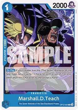 Marshall.D.Teach (OP12-054) - Legacy of the Master (Common) [OP12-054] - JotaCards - Tu Tienda de TCG