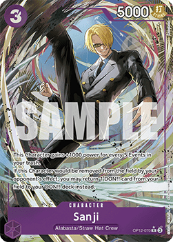 Sanji (OP12-070) (V.2) - Legacy of the Master (Alternate Art) [OP12-070] - JotaCards - Tu Tienda de TCG