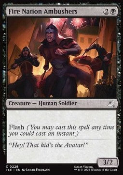Fire Nation Ambushers - Magic: The Gathering | Avatar: The Last Airbender: Eternal (Common) [TLE-229] - JotaCards - Tu Tienda de TCG