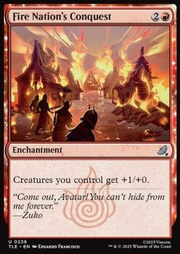 Fire Nation's Conquest (V.1) - Magic: The Gathering | Avatar: The Last Airbender: Eternal (Uncommon) [TLE-239] - JotaCards - Tu Tienda de TCG