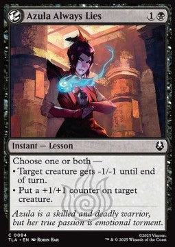 Azula Always Lies - Magic: The Gathering | Avatar: The Last Airbender (Common) [TLA-84] - JotaCards - Tu Tienda de TCG