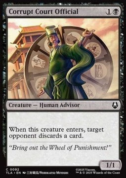 Corrupt Court Official - Magic: The Gathering | Avatar: The Last Airbender (Common) [TLA-92] - JotaCards - Tu Tienda de TCG