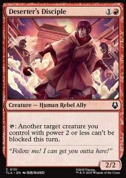 Deserter's Disciple - Magic: The Gathering | Avatar: The Last Airbender (Common) [TLA-131] - JotaCards - Tu Tienda de TCG