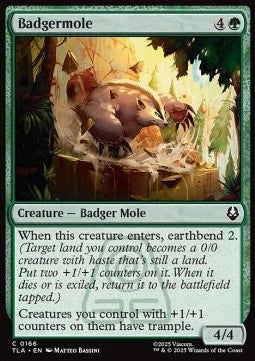 Badgermole - Magic: The Gathering | Avatar: The Last Airbender (Common) [TLA-166] - JotaCards - Tu Tienda de TCG