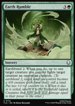 Earth Rumble - Magic: The Gathering | Avatar: The Last Airbender (Uncommon) [TLA-174] - JotaCards - Tu Tienda de TCG