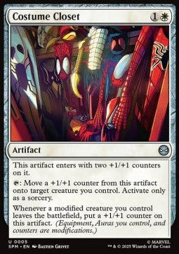 Costume Closet - Magic: The Gathering | Marvel's Spider-Man (Uncommon) [SPM-5] - JotaCards - Tu Tienda de TCG