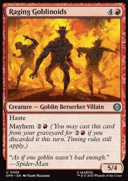 Raging Goblinoids - Magic: The Gathering | Marvel's Spider-Man (Uncommon) [SPM-85] - JotaCards - Tu Tienda de TCG