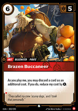 Brazen Buccaneer - Origins (Common) [OGN-002] - JotaCards - Tu Tienda de TCG