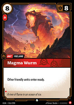 Magma Wurm - Origins (Common) [OGN-011] - JotaCards - Tu Tienda de TCG
