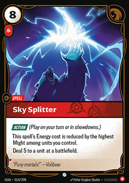 Sky Splitter - Origins (Common) [OGN-014] - JotaCards - Tu Tienda de TCG