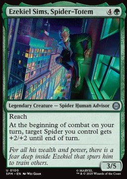 Ezekiel Sims, Spider-Totem - Magic: The Gathering | Marvel's Spider-Man (Uncommon) [SPM-100] - JotaCards - Tu Tienda de TCG