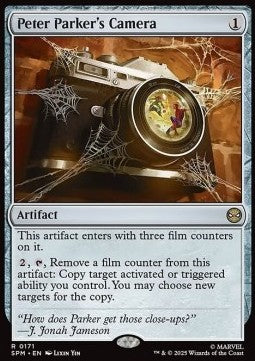 Peter Parker's Camera - Magic: The Gathering | Marvel's Spider-Man (Rare) [SPM-171] - JotaCards - Tu Tienda de TCG