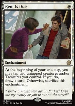 Rent Is Due - Magic: The Gathering | Marvel's Spider-Man (Rare) [SPM-11] - JotaCards - Tu Tienda de TCG