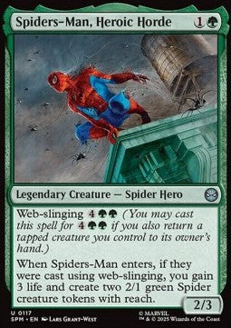 Spiders-Man, Heroic Horde - Magic: The Gathering | Marvel's Spider-Man (Uncommon) [SPM-117] - JotaCards - Tu Tienda de TCG