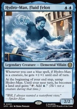 Hydro-Man, Fluid Felon - Magic: The Gathering | Marvel's Spider-Man (Rare) [SPM-33] - JotaCards - Tu Tienda de TCG