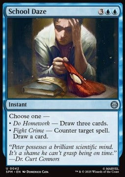 School Daze - Magic: The Gathering | Marvel's Spider-Man (Uncommon) [SPM-42] - JotaCards - Tu Tienda de TCG