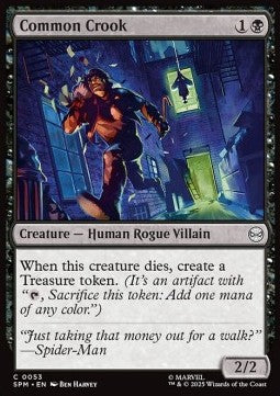 Common Crook - Magic: The Gathering | Marvel's Spider-Man (Common) [SPM-53] - JotaCards - Tu Tienda de TCG