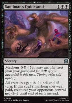 Sandman's Quicksand - Magic: The Gathering | Marvel's Spider-Man (Uncommon) [SPM-63] - JotaCards - Tu Tienda de TCG