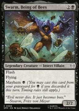 Swarm, Being of Bees - Magic: The Gathering | Marvel's Spider-Man (Common) [SPM-69] - JotaCards - Tu Tienda de TCG